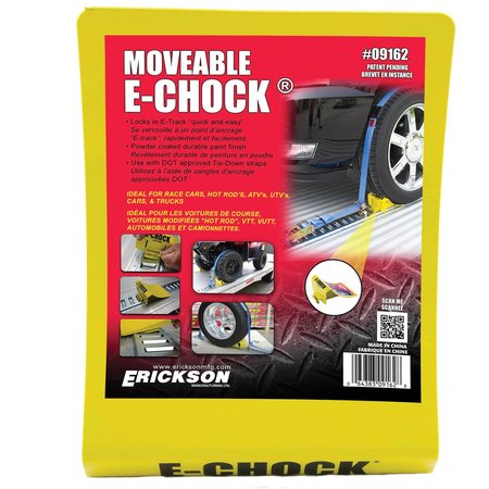 Erickson E-Track Wheel Chock for Automobiles 09162